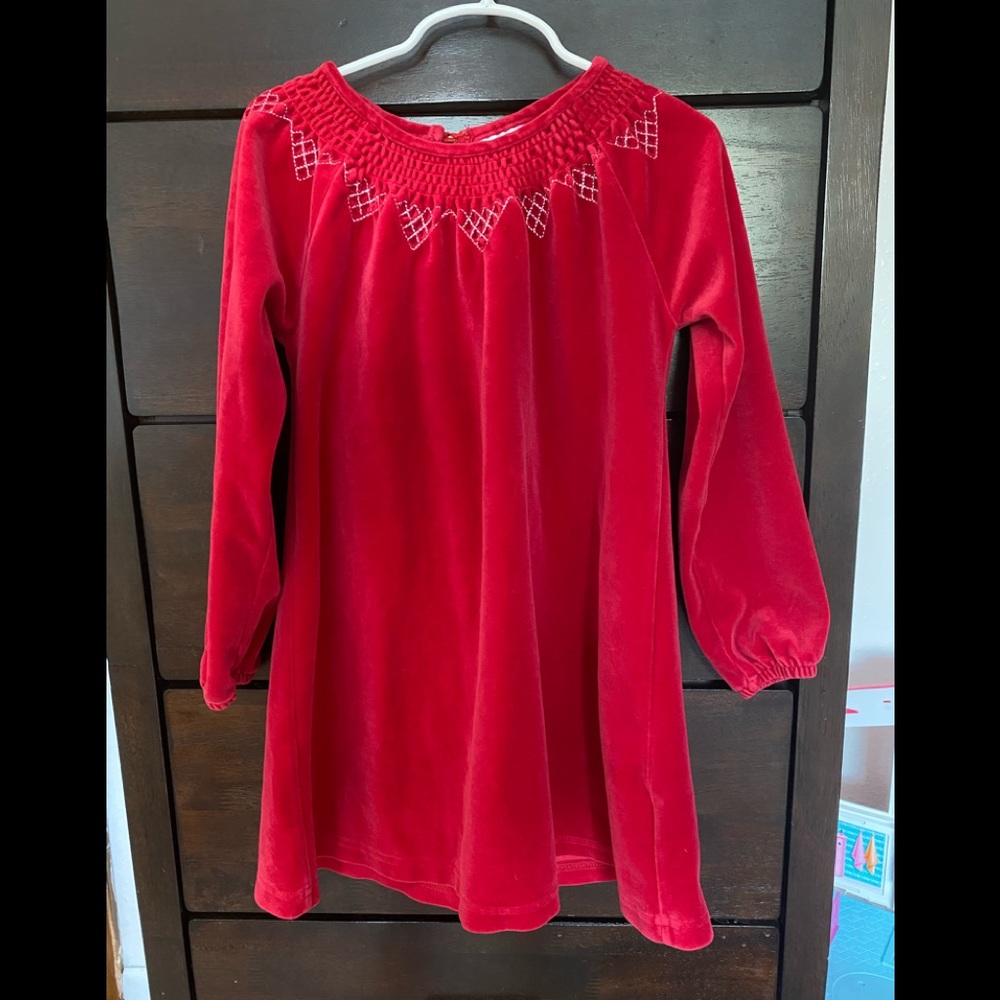Red Velvet Girls dress